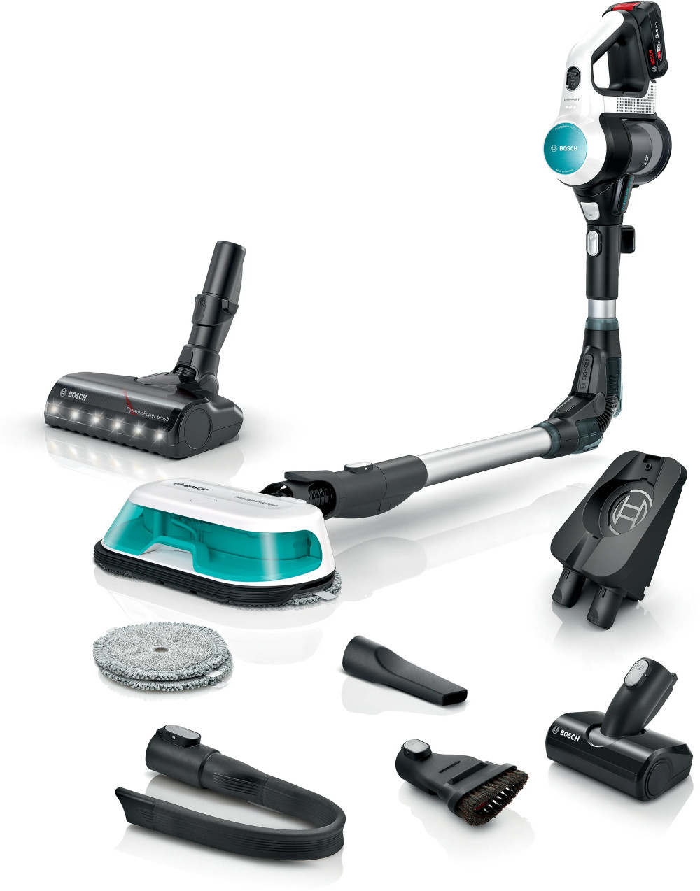 Bosch BCS71HYG3 Unlimited 7 ProHygienic Aqua akkumulátoros porszívó