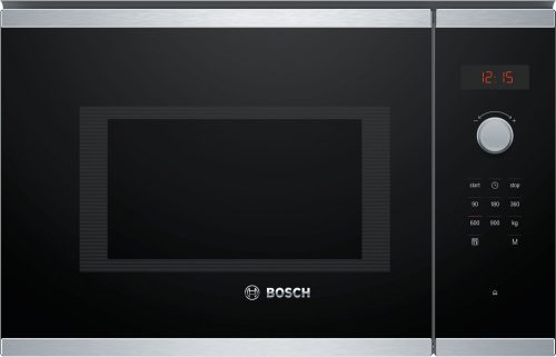 BOSCH BFL553MS0 Serie|4 Beépíthető mikrohullámú sütő | AutoPilot7 | 25l | Nemesacél