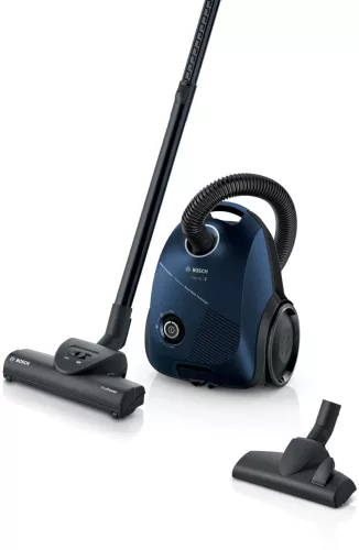 Bosch BGBS2BU1T Serie 2 Kék Kompakt Porzsákos Porszívó