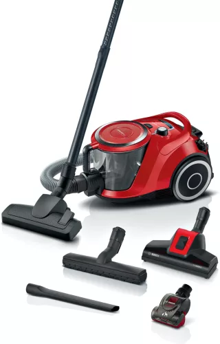 Bosch BGS41PET1 Serie 6 Porzsák nélküli porszívó ProAnimal Vörös