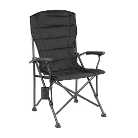 Leziter XL karfás horgász szék pohártartóval fekete