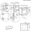 AEG BPS351161M Beépíthető sütő gőz funkcióval | Inox