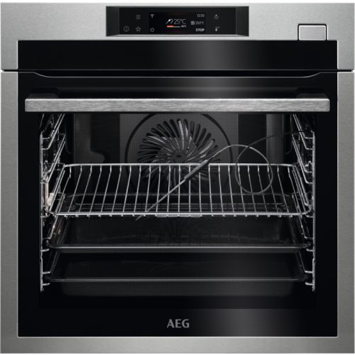 AEG BSE788380M SteamBoost Beépíthető gőzsütő | Steamify | 71l | Gőztisztítás | Wifi | Maghőmérő | Inox