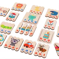 Fa puzzle, kirakó