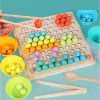 Golyó mozaik kirakó Montessori fajáték