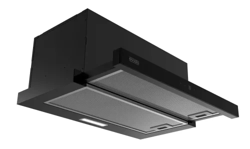 EVIDO FORTE 60B teleszkópos páraelszívó, 60 cm, fekete, érintőszenzor