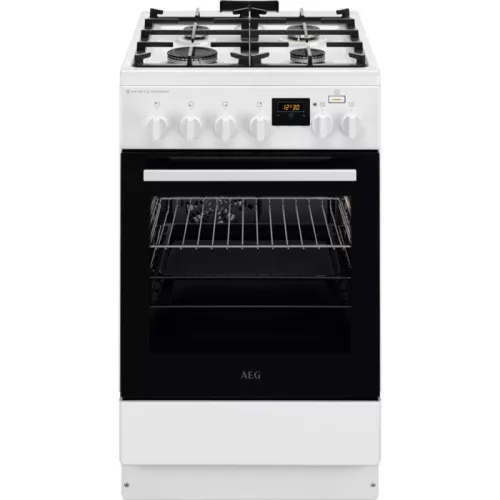 AEG CKB56490BW Kombinált tűzhely | Fehér