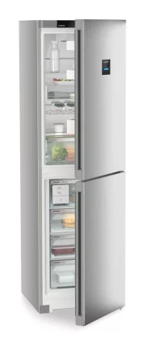 LIEBHERR CNsfc 573i Szabadonálló kombinált alulfagyasztós hűtőszekrény | Silver