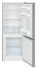 LIEBHERR CUel 231 Szabadonálló kombinált alulfagyasztós hűtőszekrény | SmartFrost | FrostSafe | 157/54 l | 137.2 cm magas | 55 cm széles | Silver