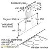 NEFF D65BMP5N0 N 70 Beépíthető fali kürtős páraelszívó | 657m3/óra | 60 cm | Nemesacél