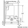BOSCH DFS067K51 Serie|8 Beépíthető teleszkópos páraelszívó | TouchControl | 717m3/óra | 60cm | Nemesacél