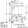 Bosch DFS097A51 Serie6 90cm Széles Kihúzható Páraelszívó