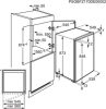 ZANUSSI DKFU0985SK Beépíthető fagyasztószekrény | LowFrost | 98l | Fehér | 87 cm