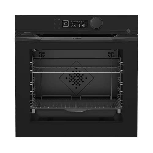 De Dietrich multifunkciós sütő, gőztisztítás, 73 l, 12 funkció, 70 auto recept, LCD, infinite black