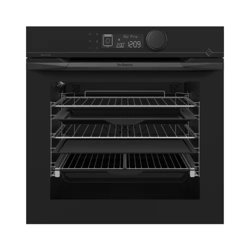 De Dietrich pirolitikus sütő, 73 l, 13 funkció, 98 auto recept, LCD, infinite black