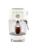 SMEG ESPRESSO KÁVÉFŐZŐ COLD BREW FUNKCIÓVAL, retro, bézs