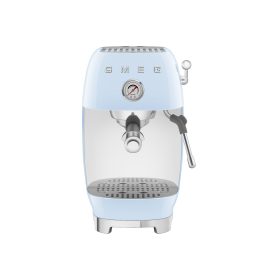   SMEG ESPRESSO KÁVÉFŐZŐ COLD BREW FUNKCIÓVAL, retro, világoskék