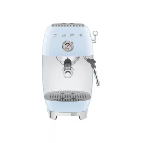   SMEG ESPRESSO KÁVÉFŐZŐ COLD BREW FUNKCIÓVAL, retro, világoskék