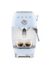 SMEG ESPRESSO KÁVÉFŐZŐ COLD BREW FUNKCIÓVAL, retro, világoskék