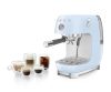 SMEG ESPRESSO KÁVÉFŐZŐ COLD BREW FUNKCIÓVAL, retro, világoskék