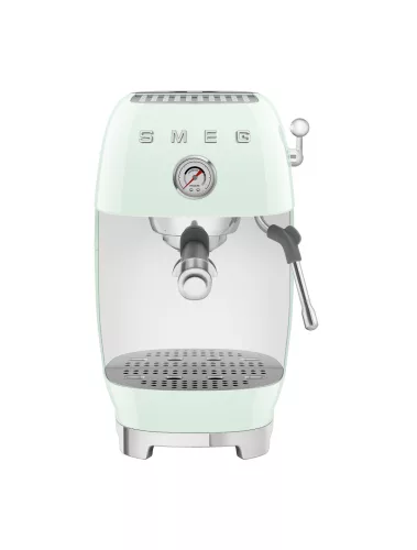 SMEG ESPRESSO KÁVÉFŐZŐ COLD BREW FUNKCIÓVAL, retro, világoszöld