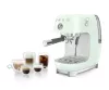 SMEG ESPRESSO KÁVÉFŐZŐ COLD BREW FUNKCIÓVAL, retro, világoszöld