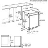 Electrolux EEM48300IX Beépíthető kezelőpaneles mosogatógép | 14 teríték | AirDry | MaxiFlex | AutoOff | MachineCare | ExtraHygiene | GlassCare | XtraPower | 60 cm