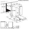 Electrolux EEM69410W Teljesen beépíthető mosogatógép | Wifi | 15 teríték | AirDry | QuickSelect | MaxiFlex | ExtraHygiene | LED | GlassCare | 60 cm