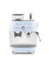SMEG ŐRLŐVEL KOMBINÁLT ESPRESSO KÁVÉFŐZŐ, retro, világoskék