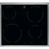 Electrolux EHF6240XXK Beépíthető kerámia főzőlap Fekete + inox