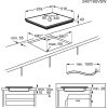 Electrolux EHF6240XXK Beépíthető kerámia főzőlap | 60 cm | Fekete