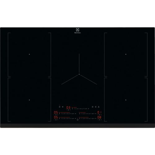 Electrolux EIV84550 Beépíthető indukciós főzőlap | Hob2Hood | Dupla Bridge | 80 cm | Fekete