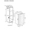 Electrolux EK242SLWE Beépíthető Hűtő OptiSpace Belsővel