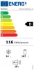 Novamatic EKI1227.3L (Electrolux) Beépíthető Hűtő 181L
