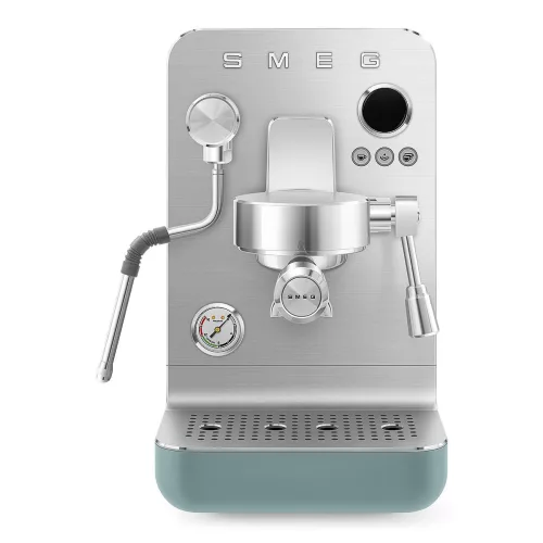 SMEG MINIPRO FÉLPROFESSZIONÁLIS KÁVÉFŐZŐ, Collezione design, matt smaragdzöld