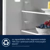Electrolux ENP7MD18S Beépíthető kombinált alulfagyasztós hűtőszekrény | NoFrost | TwinTech | CustomFlex | 186/62 l | 177 cm magas | 55 cm széles