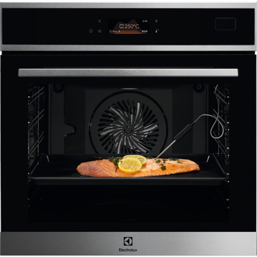 Electrolux EOB8S39X SteamBoost Beépíthető gőzsütő | EXCite Érintőkijelző | 70l | Gőztisztítás| Maghőmérő | Inox