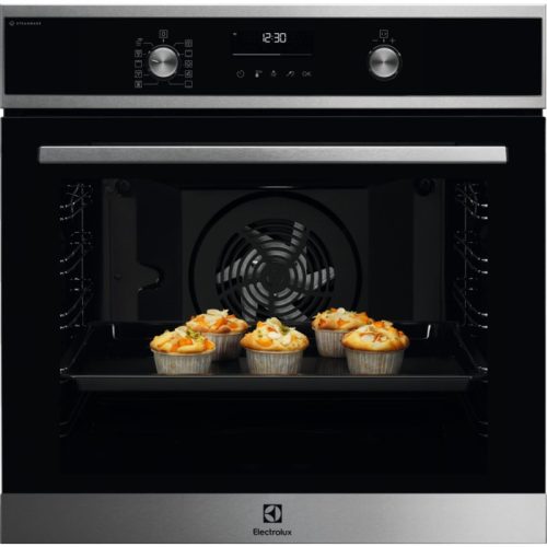 Electrolux EOD6P77WX SteamBake Beépíthető sütő | LED | 75l | Pirolitikus | Wifi | Inox