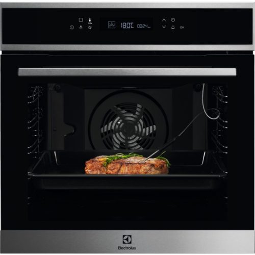 Electrolux EOE7P31X Beépíthető sütő| LCD | 75l | Pirolitikus | Maghőmérő | Inox