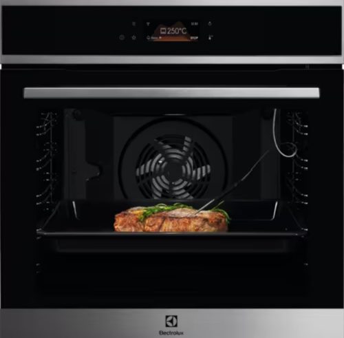 Electrolux EOE8P39WX Beépíthető sütő | Wifi | LCD | 75l | Pirolitikus | Maghőmérő | Inox