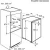 AEG ER5D88F Beépíthető hűtőszekrény | CoolMatic | 137l | 88 cm magas | 56 cm széles