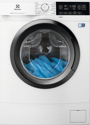 Electrolux EW6S327SI Keskeny Elöltöltős mosógép|7 kg|1200f/p|inverter|LED