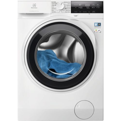 Electrolux EW7F3694E SteamRefresh Elöltöltős mosógép | Gőz program | QuickCare | Ökoinverter | 9 kg | 1600f/perc