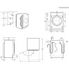 Electrolux EW7F447WIN PerfectCare beépíthető Elöltöltős mosógép 