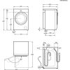 Electrolux EW8F3494EQ UltraCare elöltöltős mosógép | 9 kg | 1400f/perc | WIFI | Ökoinverter motor