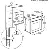 Electrolux EZB3430AOK Beépíthető sütő| LED | 57l | Fekete