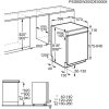 AEG FEE72706PM Beépíthető kezelőpaneles mosogatógép | 15 teríték | MaxiFlex | AirDry | ExtraPower | ExtraHygiene | GlassCare | 60 cm