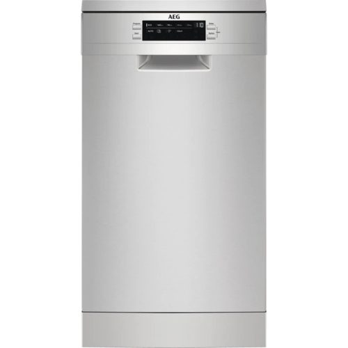 AEG FFB62407ZM Szabadonálló mosogatógép | 9 teríték | AirDry | ExtraHygiene | GlassCare | Inox | 45 cm