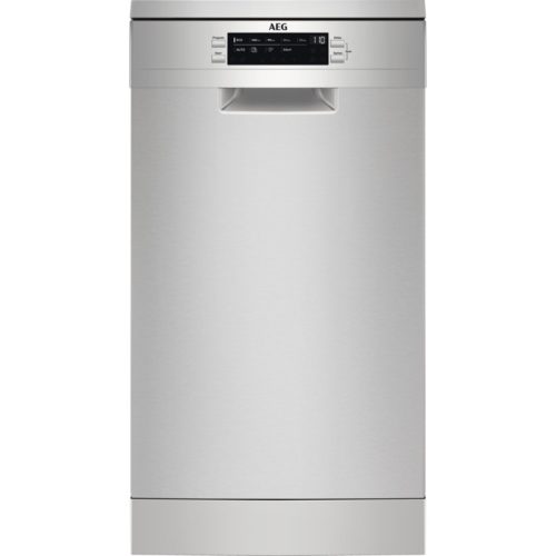 AEG FFB62427ZM Szabadonálló mosogatógép | 9 teríték | AirDry | ExtraHygiene | GlassCare | Inox | 45 cm