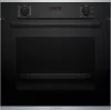 Bosch HBA274BB3F Serie 4 Fekete Sütő Pirolitikus Tisztítással